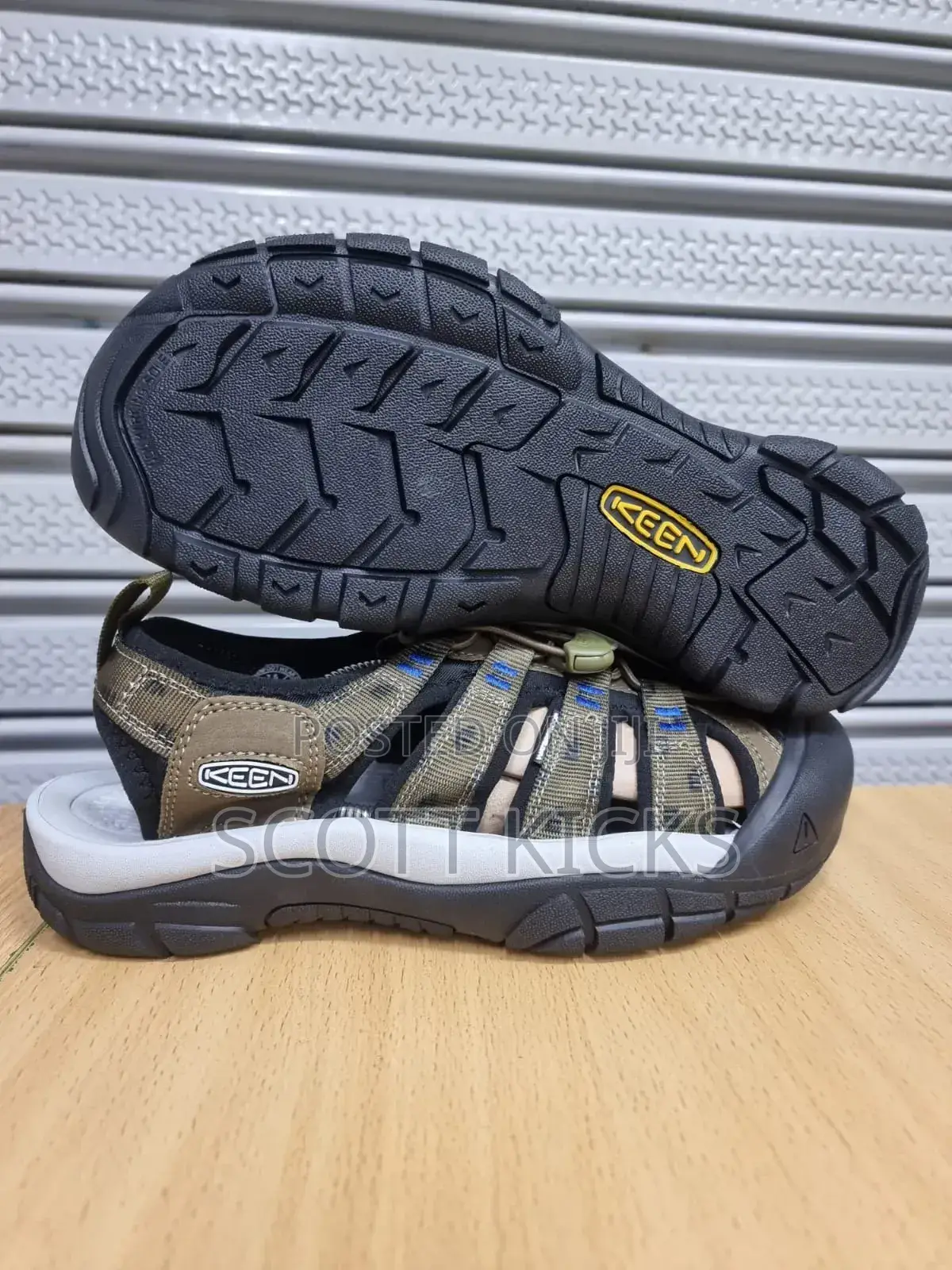 Keen's Men Newport H2 Sandals Olive Green