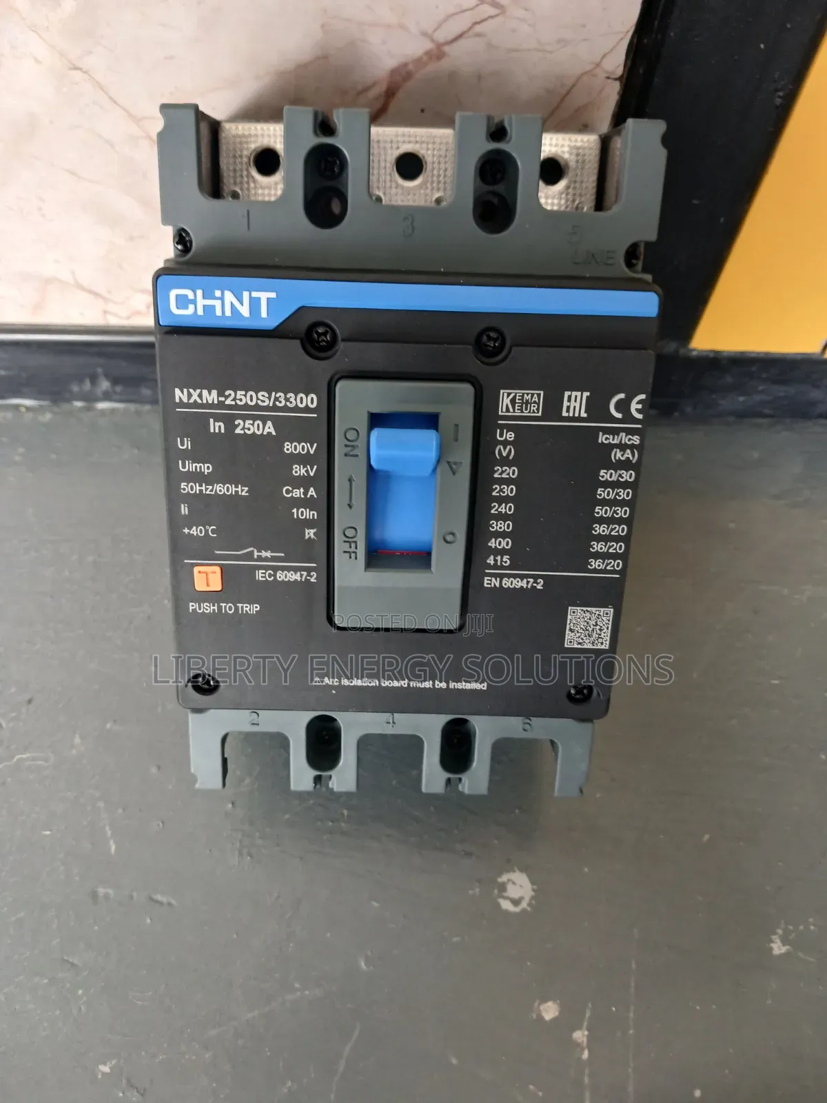 Chint 250a Tp McCb