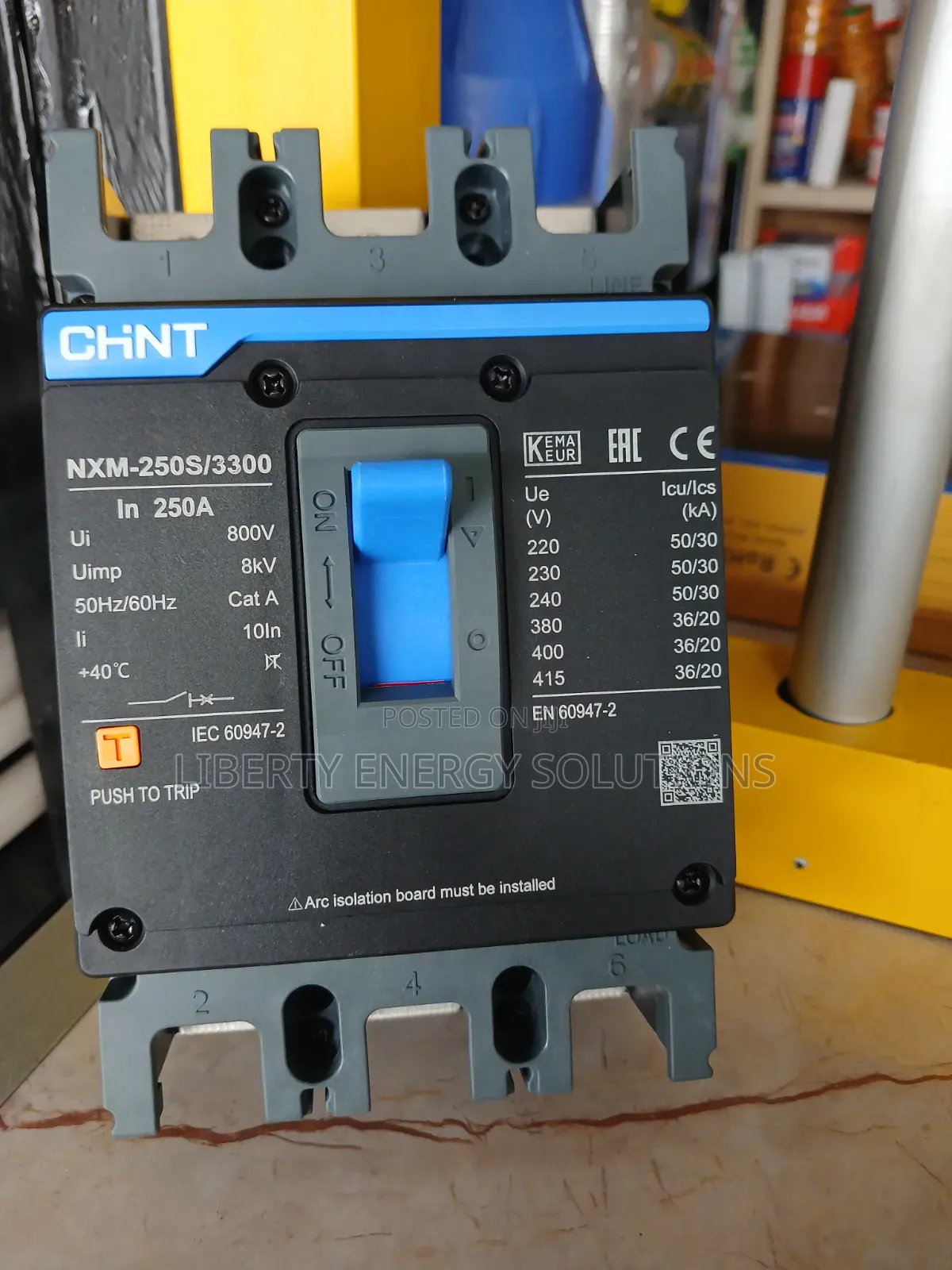 Chint 250a Tp McCb