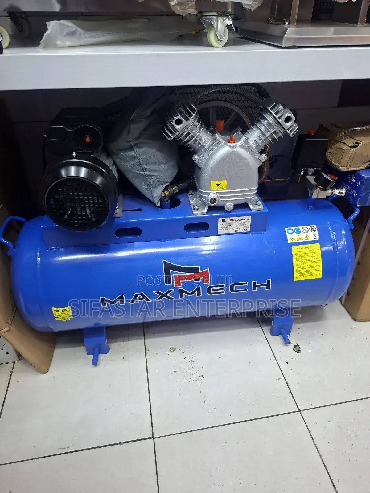 Maxmech 100l Air Compressor