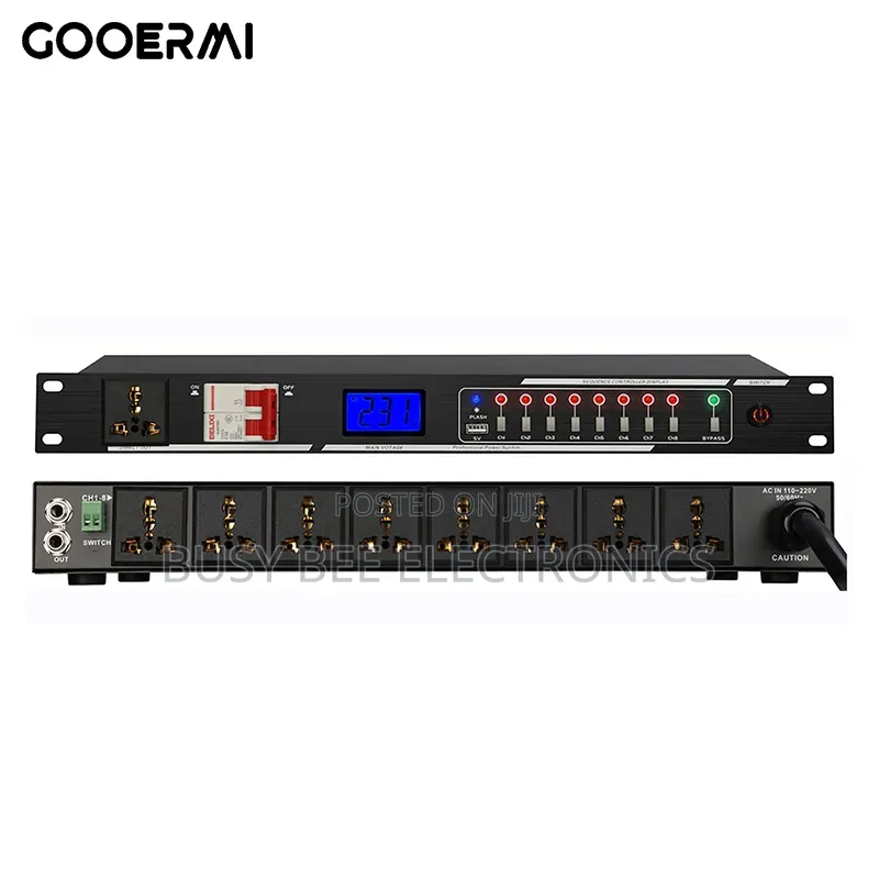 8-Channel Power Management Sequencer With Independent Air Switch