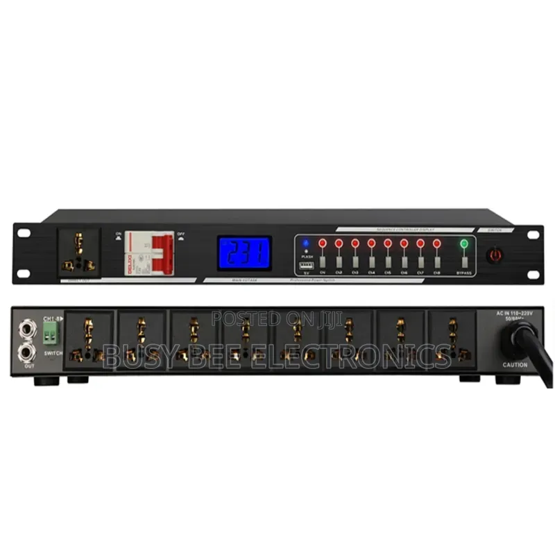8-Channel Power Management Sequencer With Independent Air Switch