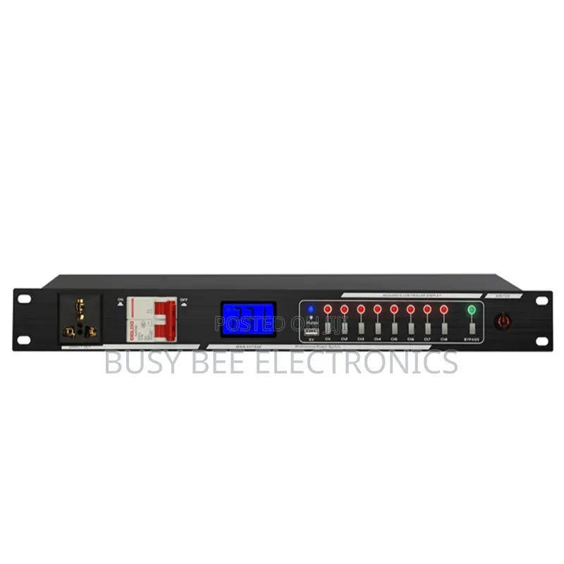 8-Channel Power Management Sequencer With Independent Air Switch