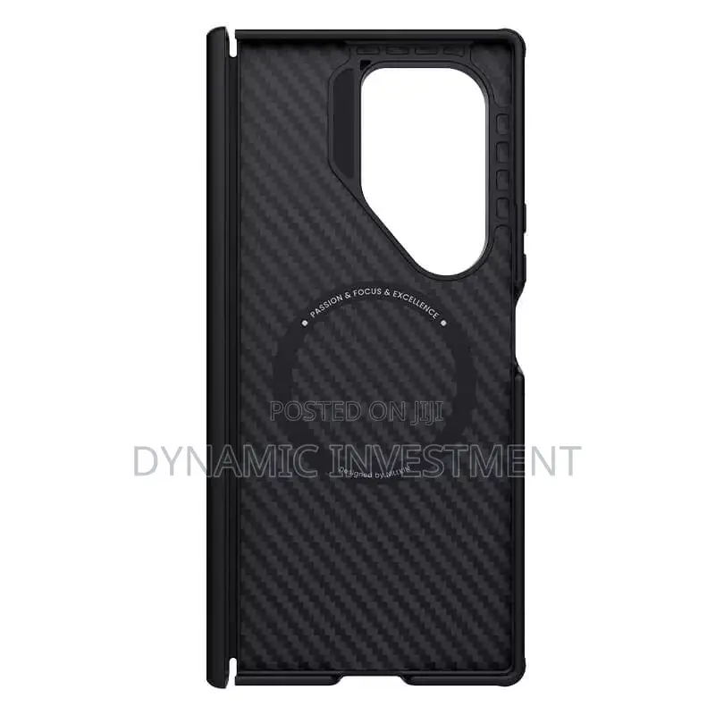 Samsung Galaxy Z Fold7 Fold 7 5g Carbon Fiber Magnetic Pen Case Cover