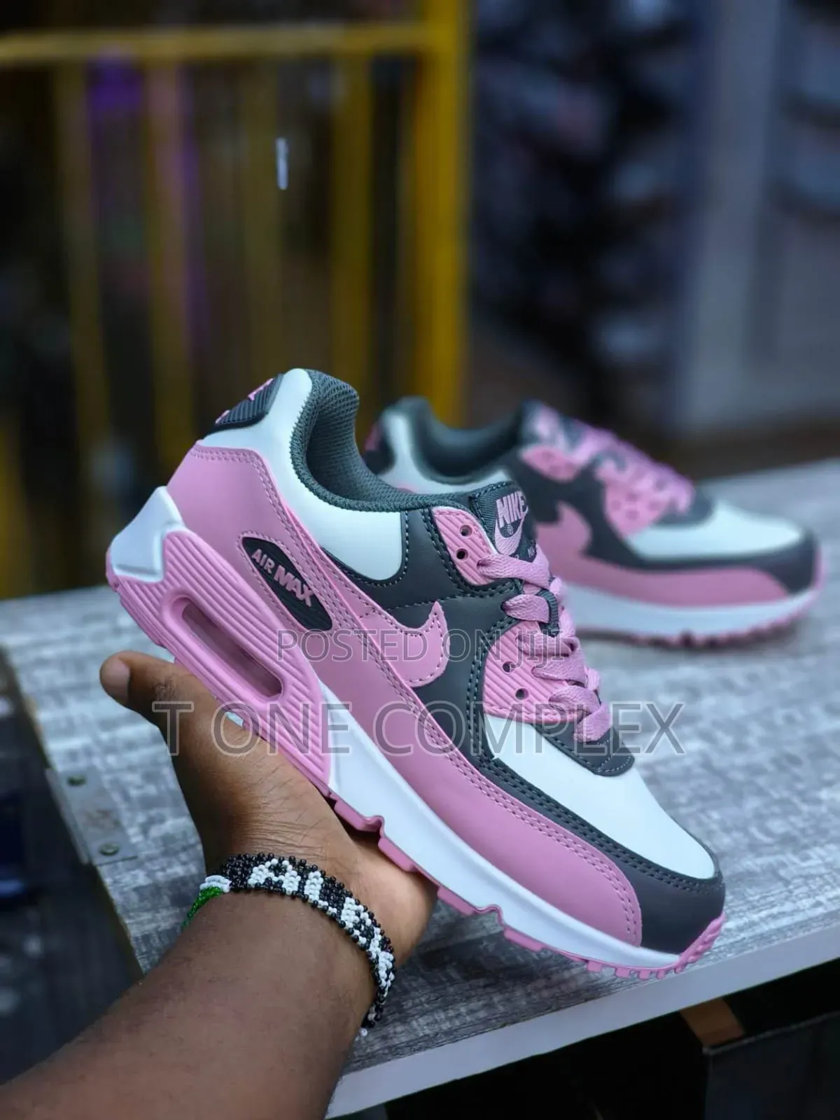 Nike Air Max 90 Sneakers Pink Purple Blue White Black