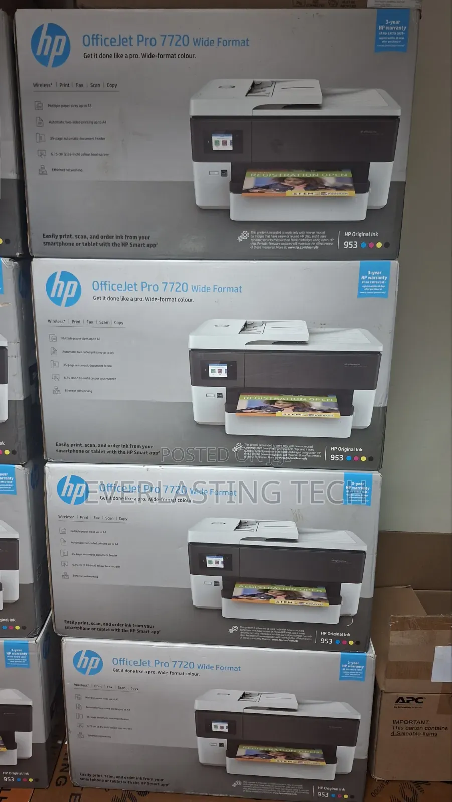 HP Officejet Pro 7720 All in One Wireless Printer