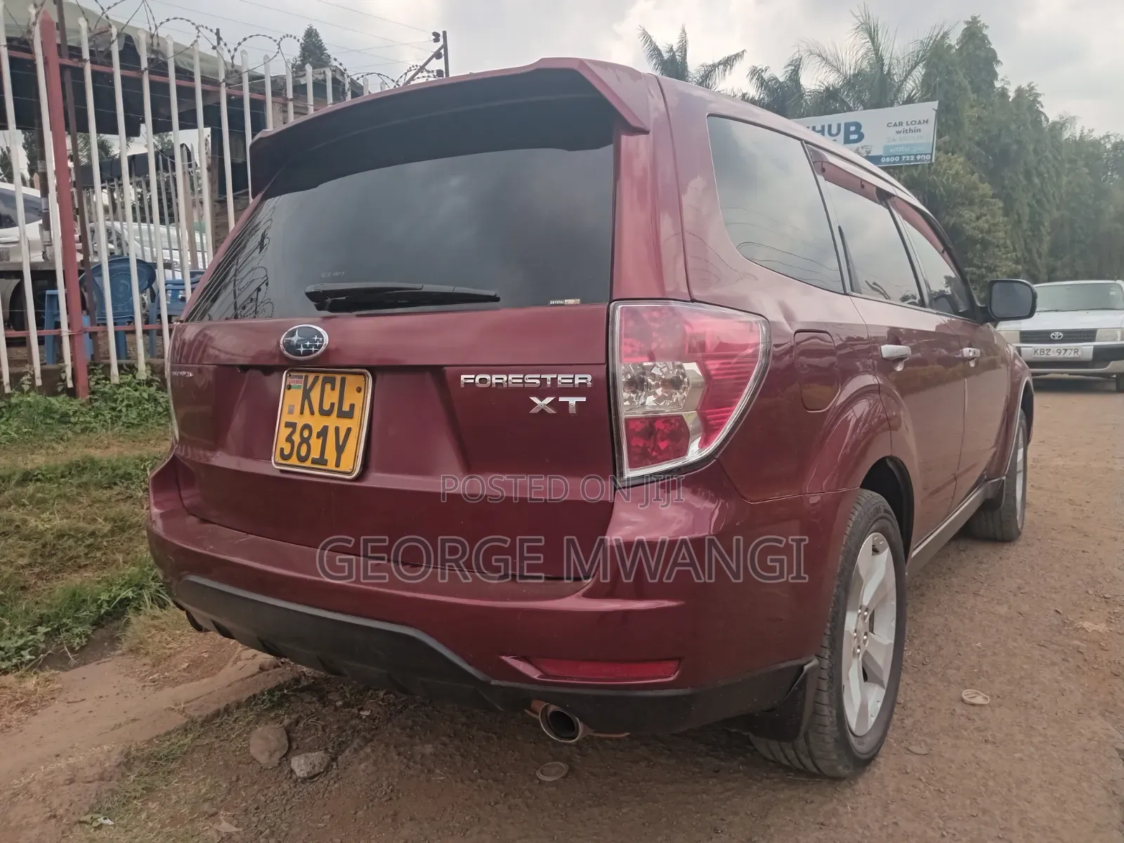 Subaru Forester 2011 Maroon