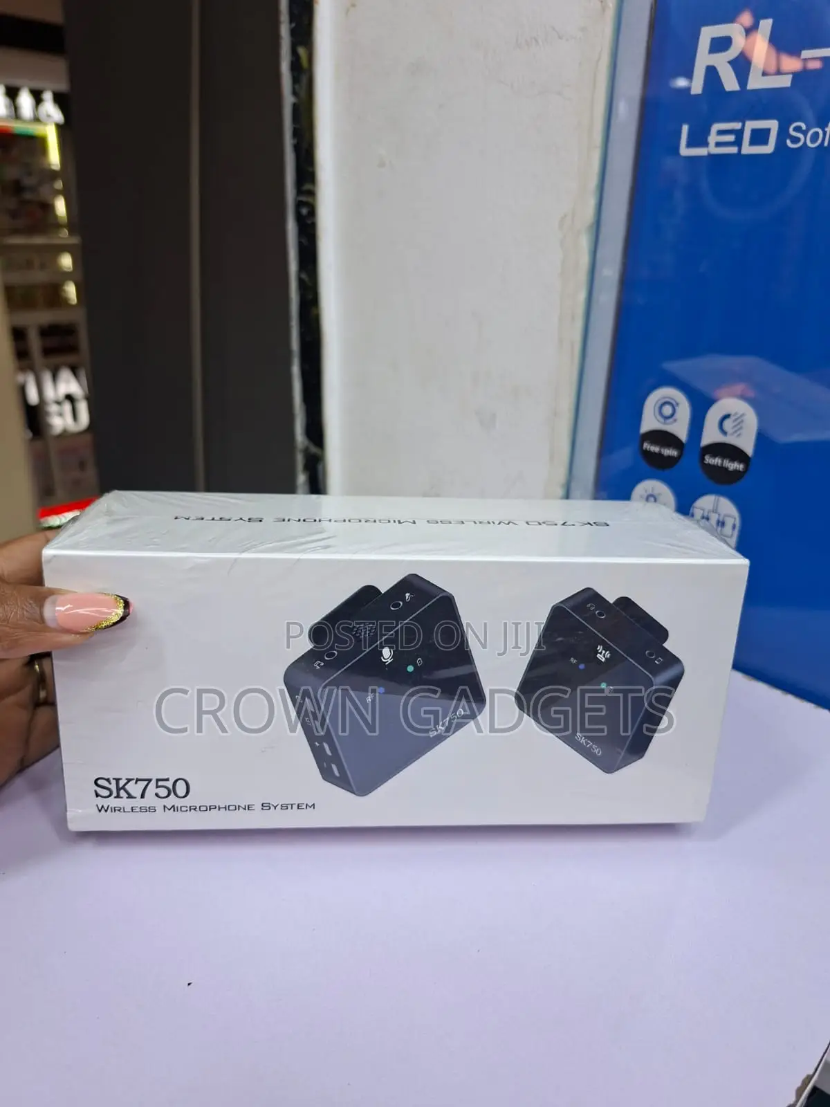 Sk750 Wireless Microphone Set for Video Production