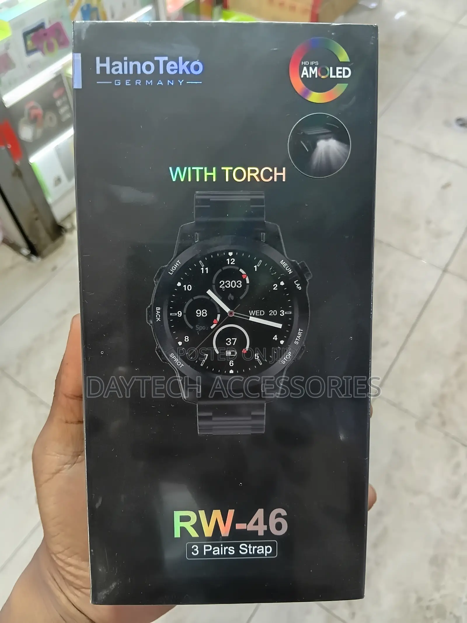 Haino Teko Rw 46 Smart Watch for Men With Ips Amoled Screen.