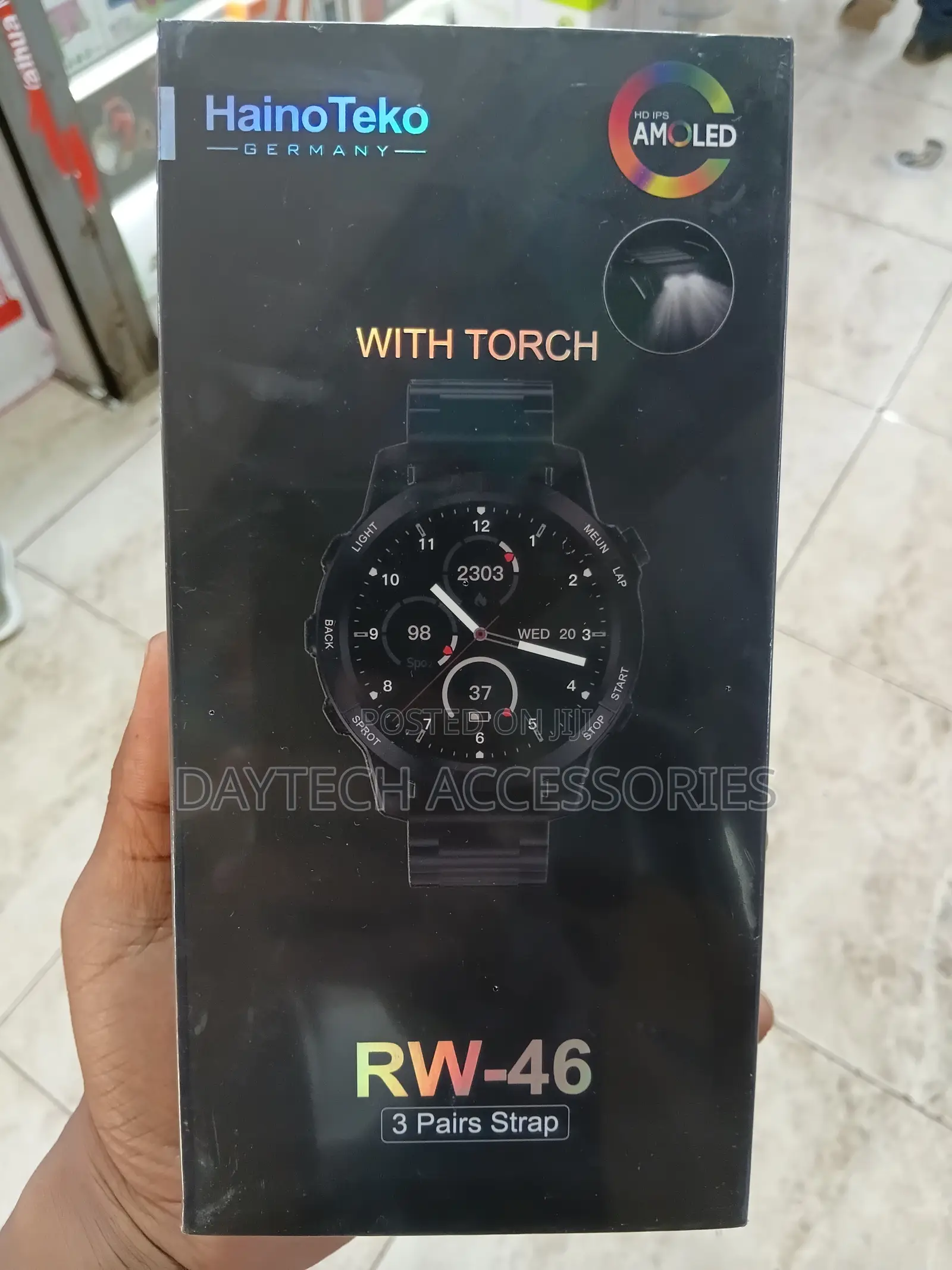 Haino Teko Rw 46 Smart Watch for Men With Ips Amoled Screen.