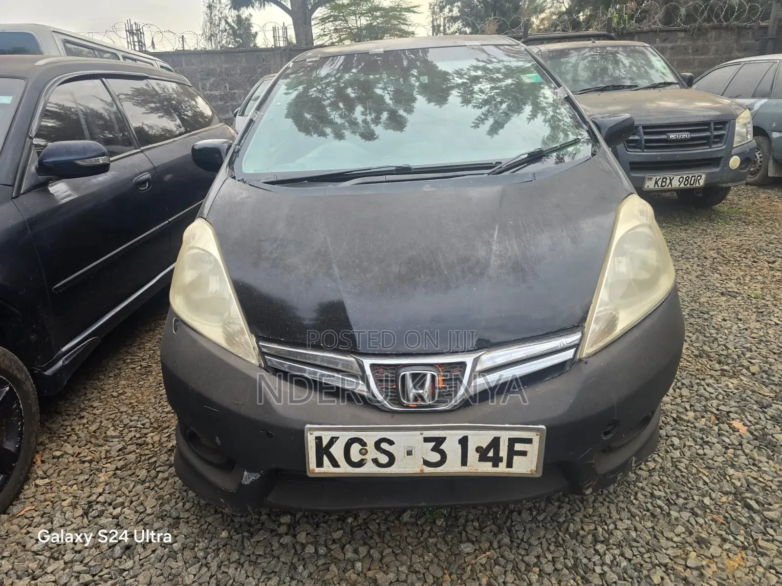 Honda Fit Shuttle 2011 Black