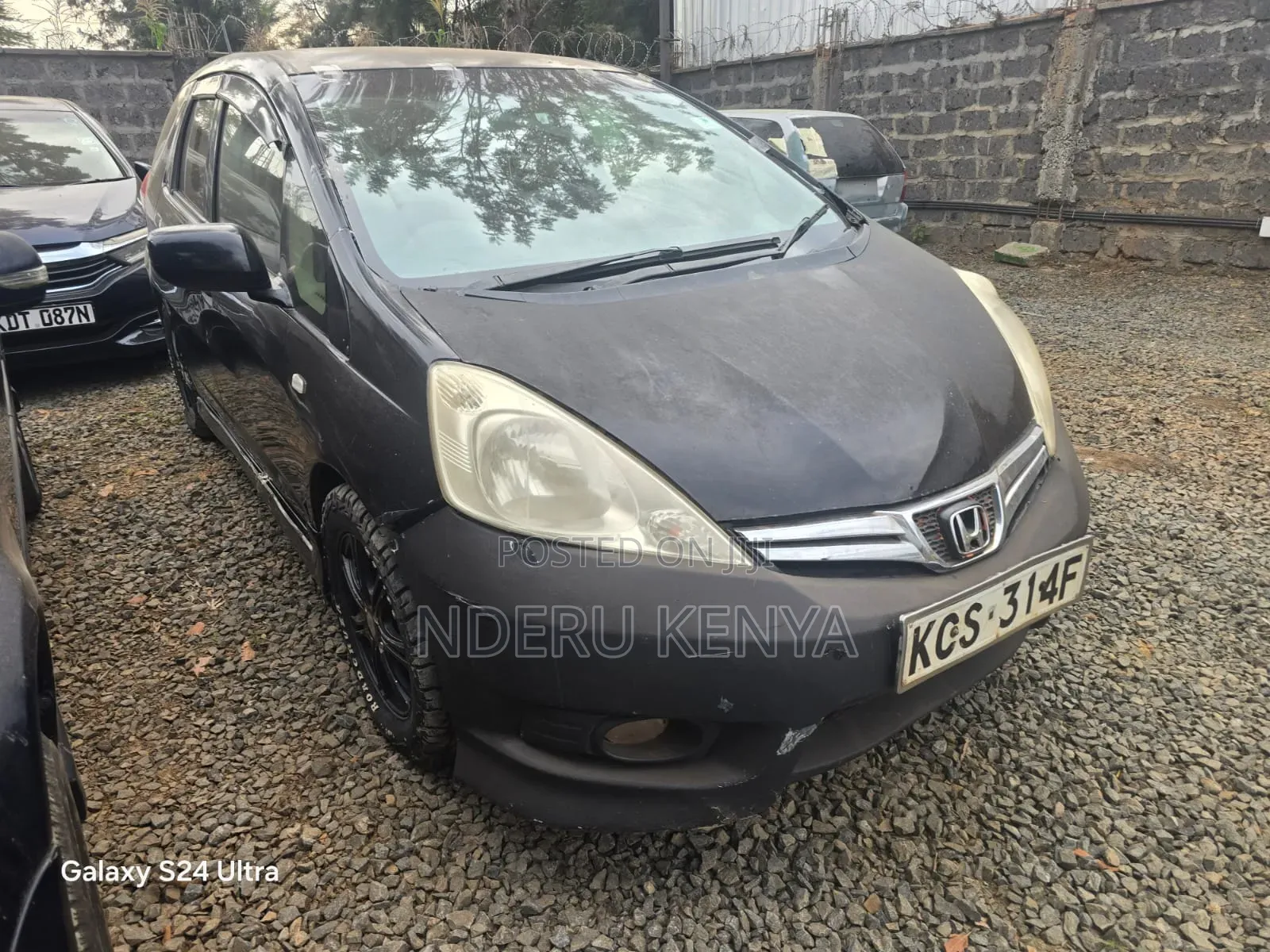 Honda Fit Shuttle 2011 Black