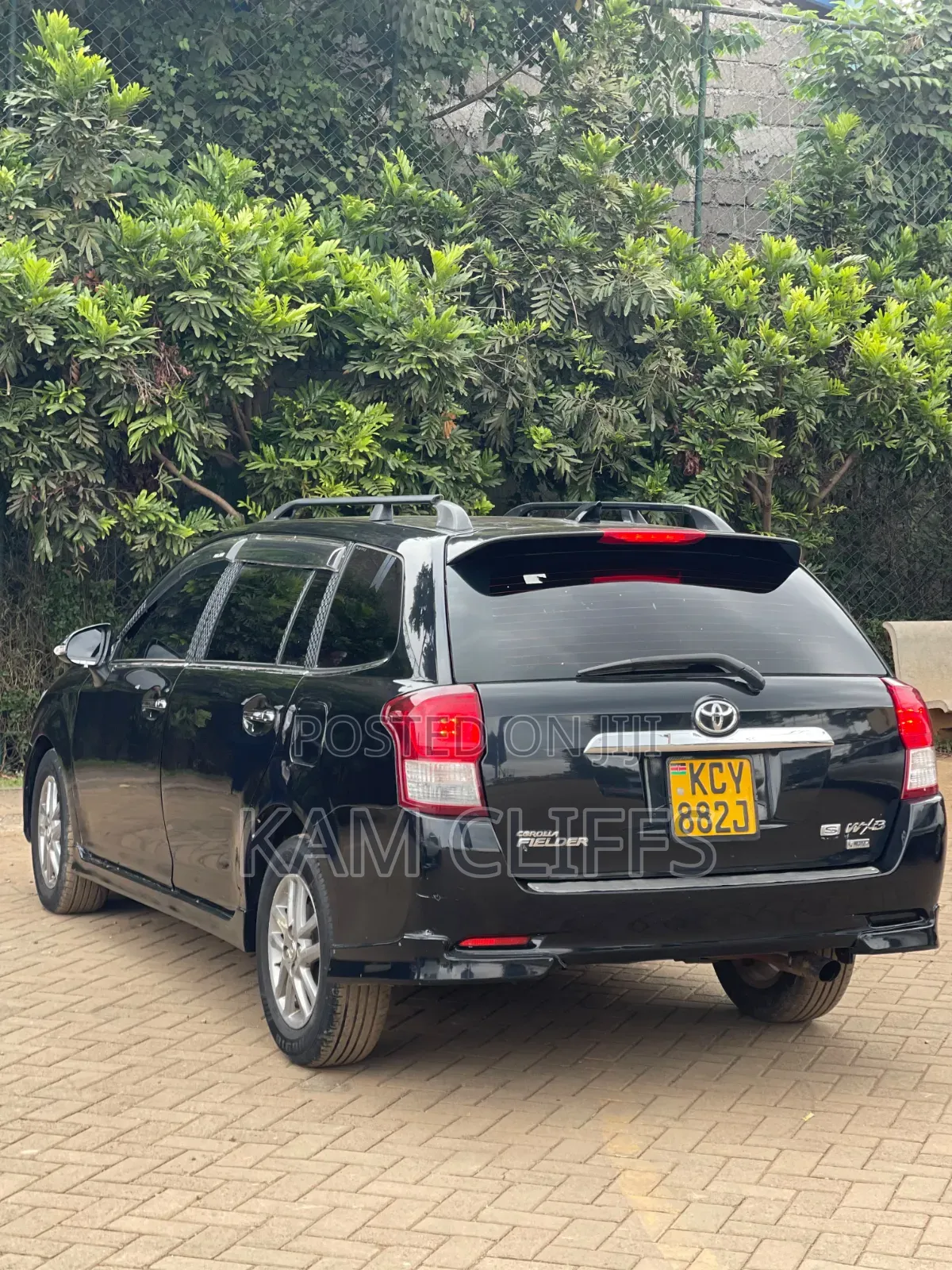Toyota Corolla Fielder 2012 Black