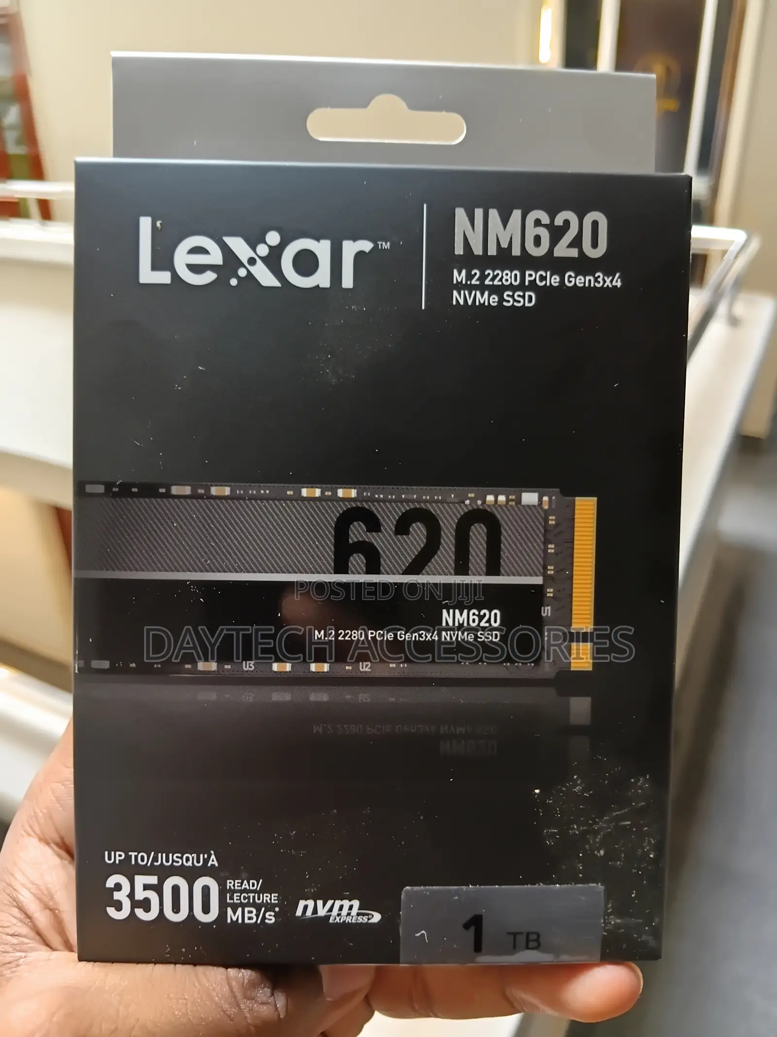 Lexar Nm620 M.2 2280 Pcie Gen3x4 Nvme SSD With a 1tb Capacity.