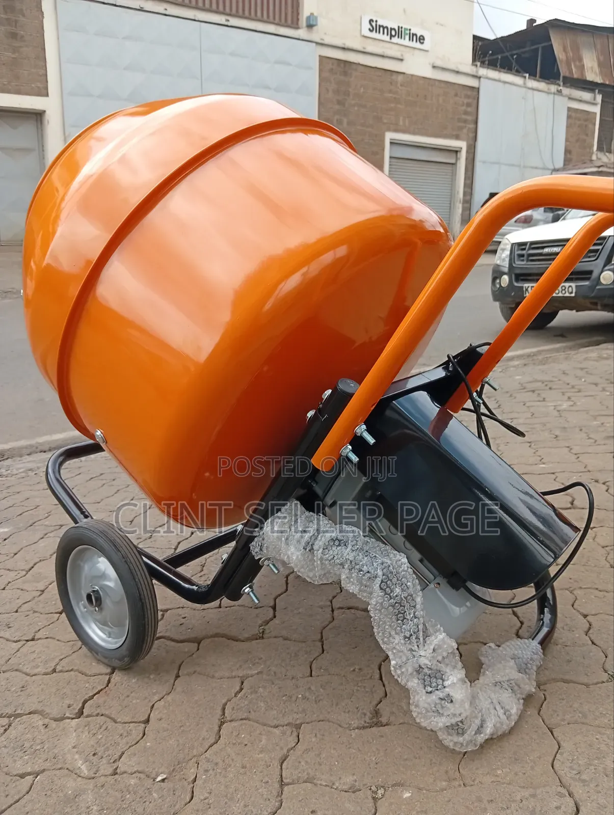 140 Litres Electric Construction Mixer
