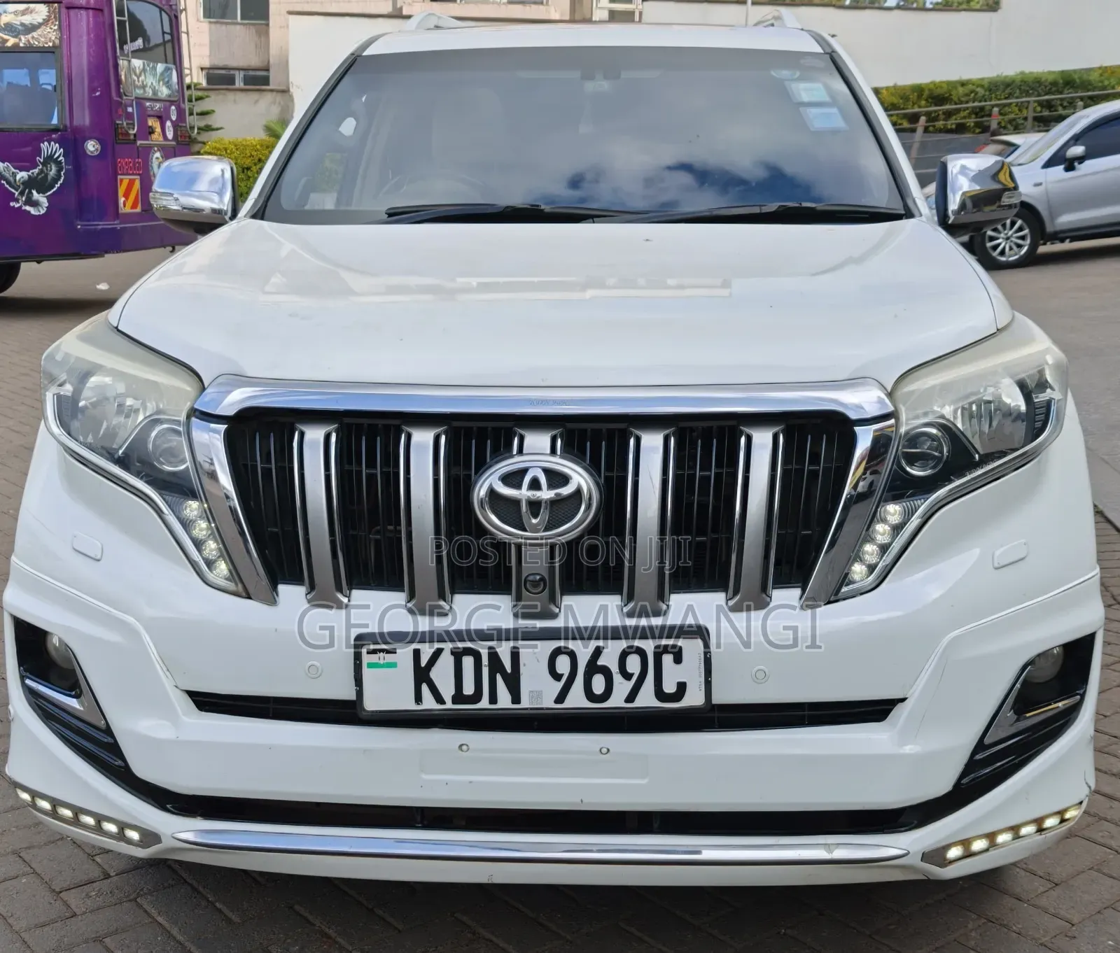 Toyota Land Cruiser Prado 2016 White