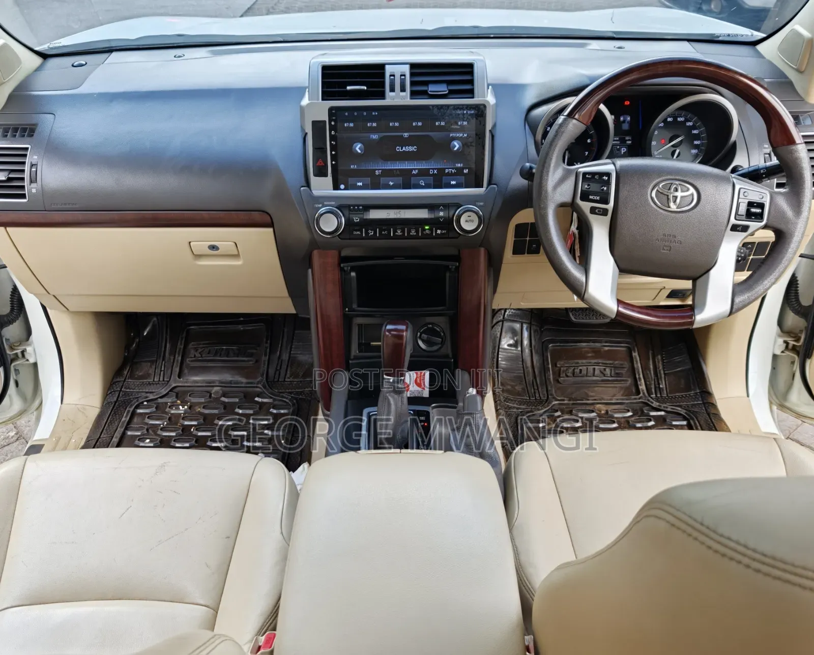 Toyota Land Cruiser Prado 2016 White