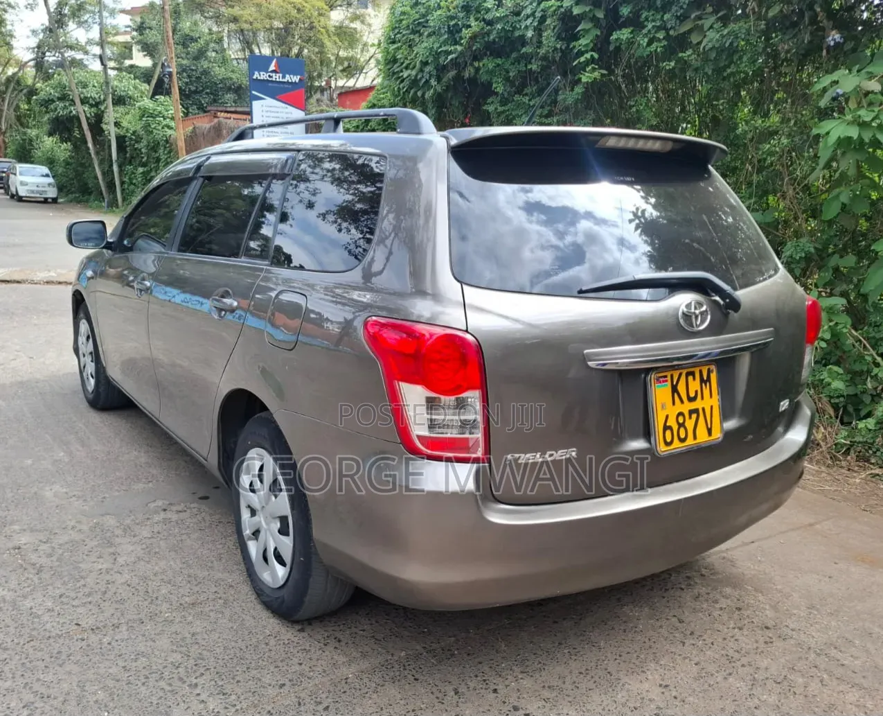 Toyota Corolla Fielder 2010 Gray