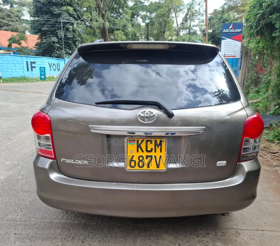 Toyota Corolla Fielder 2010 Gray