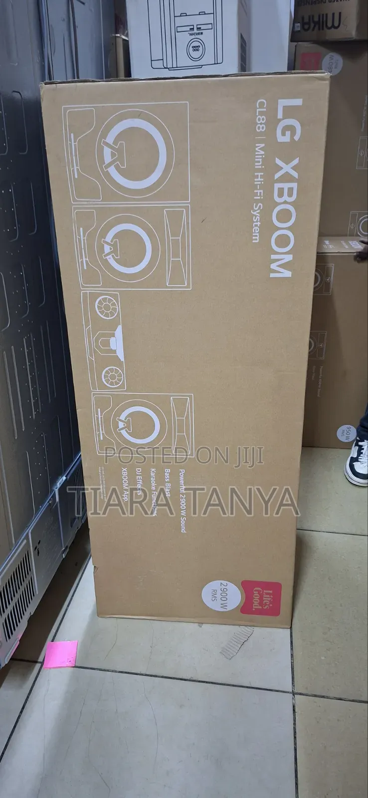 Lg Lg Xboom Cl88 2900w Hi-Fi System - Bluetooth, Karaoke, Multi-Color