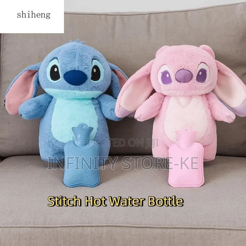 Disney Lilo Stitch Stuffed Hot Water Bottle for Pain Relief 500ml