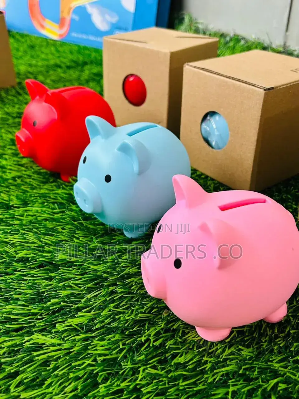 Cute Piggy Bank Coin Savings Box