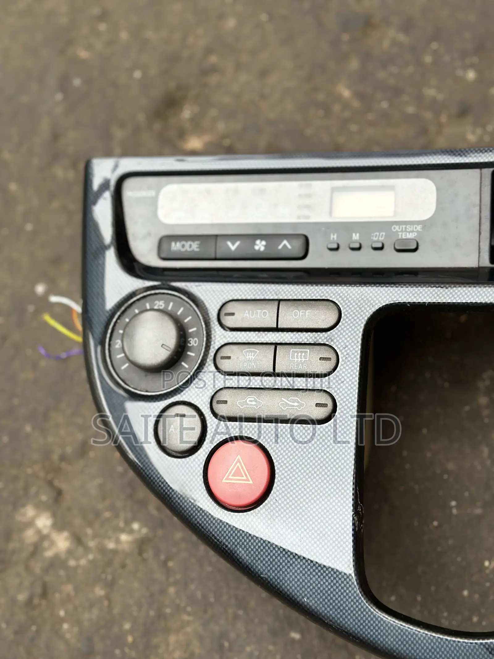 Ac Control Cover -Toyota Wish