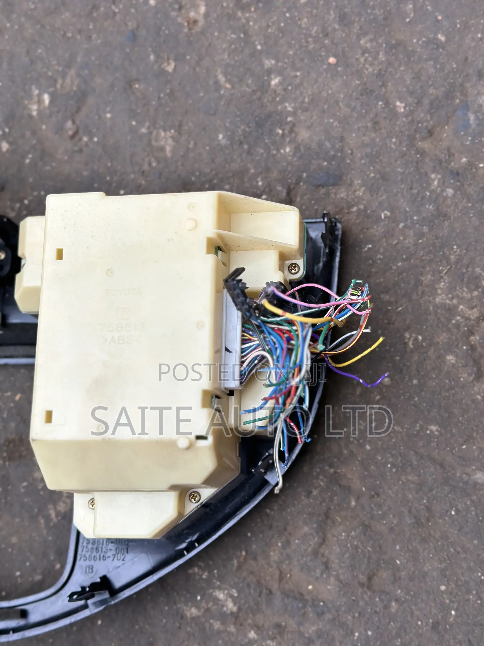 Ac Control Cover -Toyota Wish