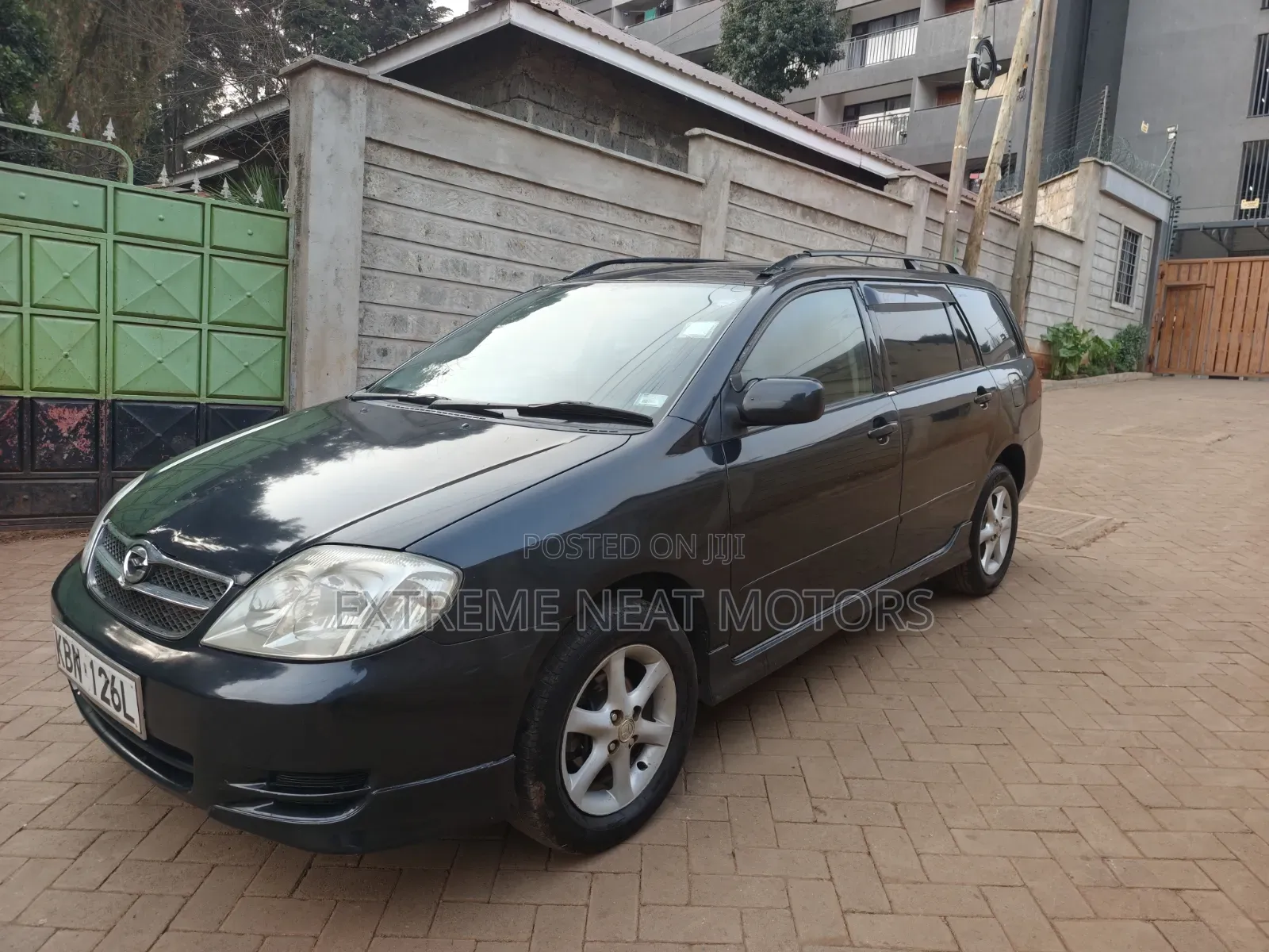 Toyota Corolla Fielder 2004 Black