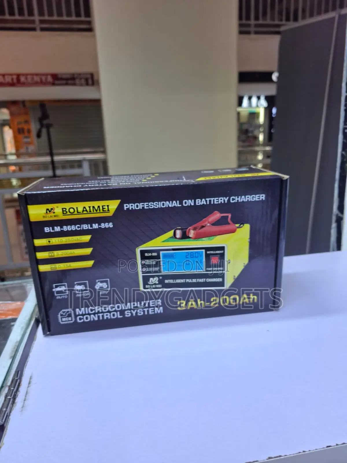 Bolaimei Blm866 Fast Charger for Car and Truck Batteries