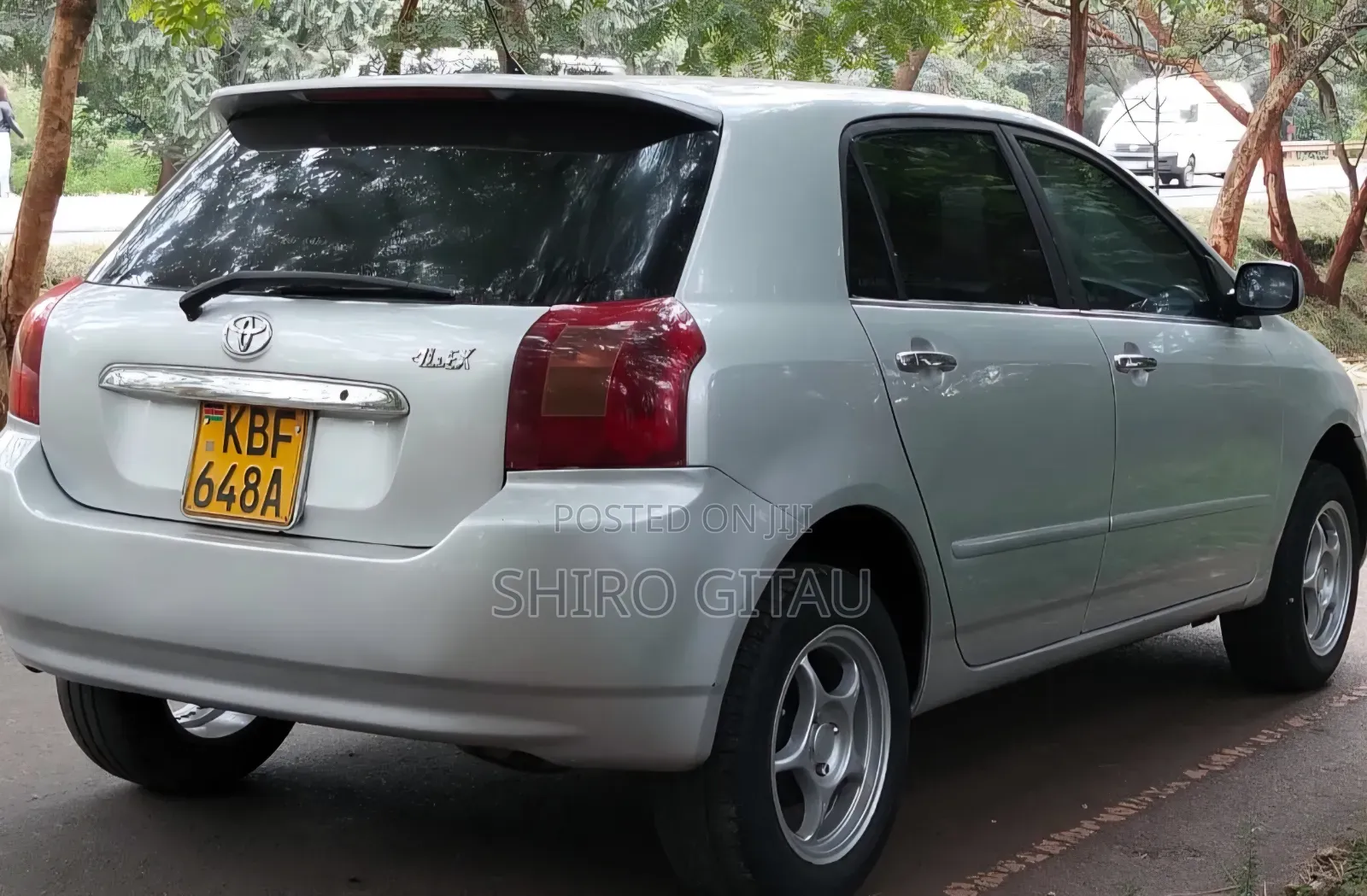 Toyota Corolla RunX 2002 Silver