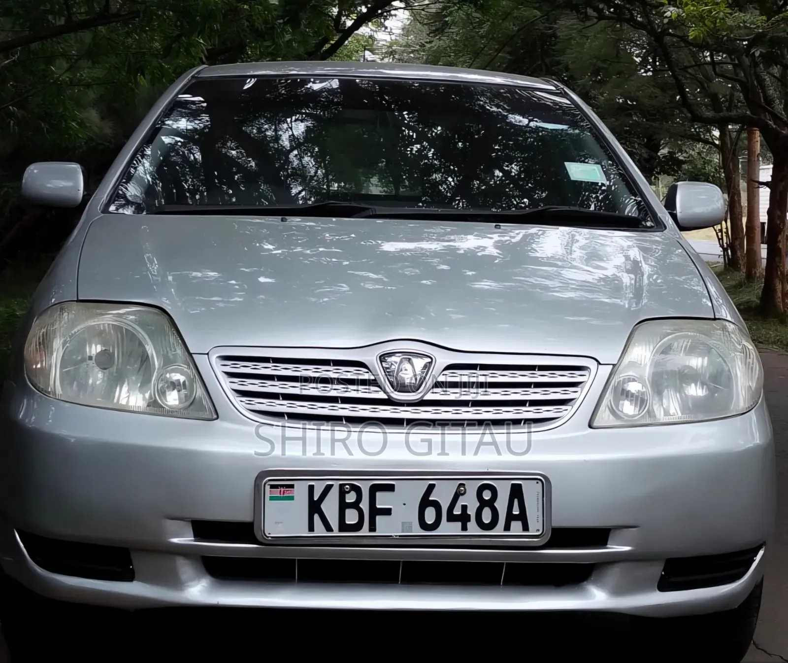 Toyota Corolla RunX 2002 Silver