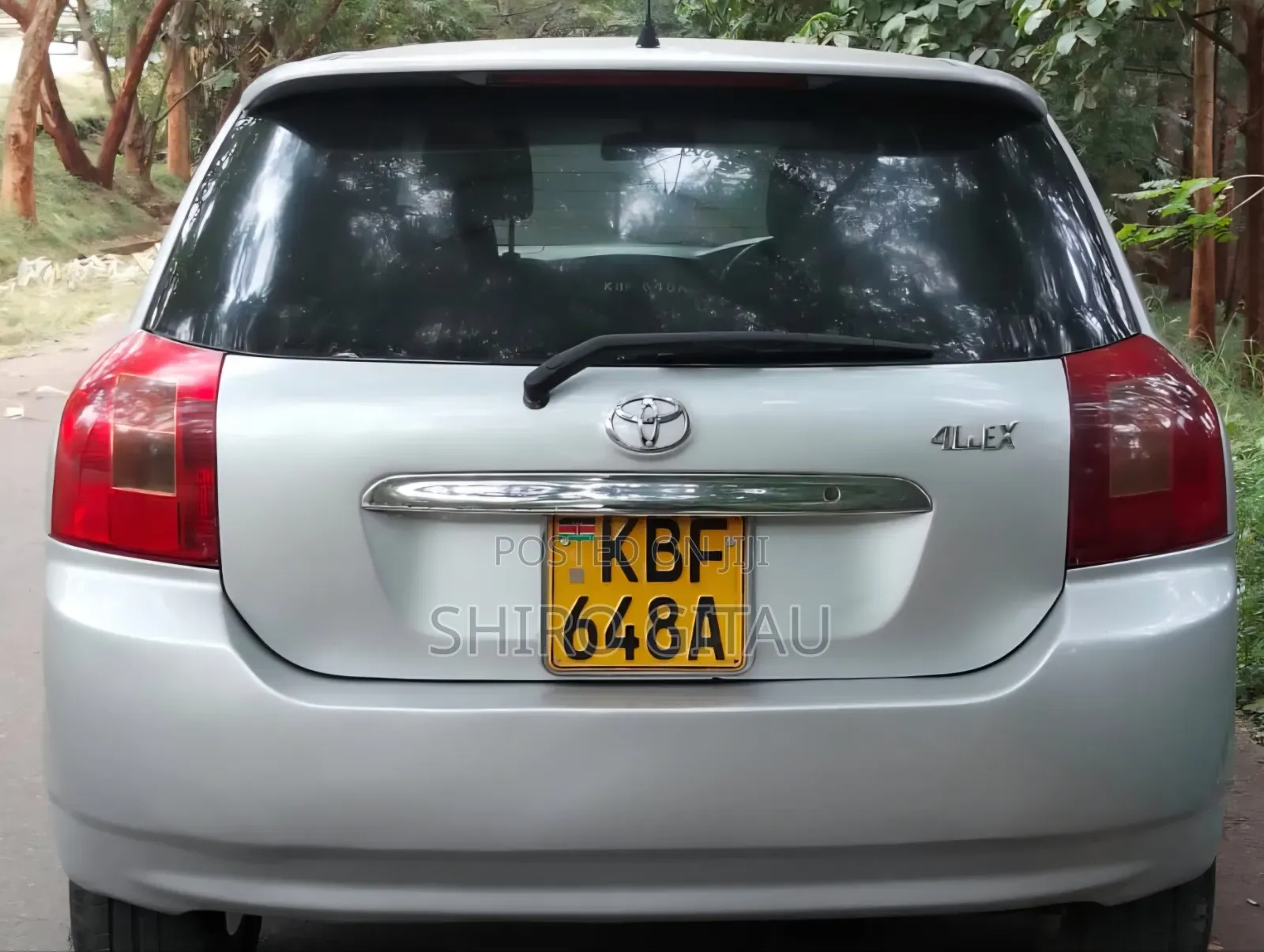 Toyota Corolla RunX 2002 Silver