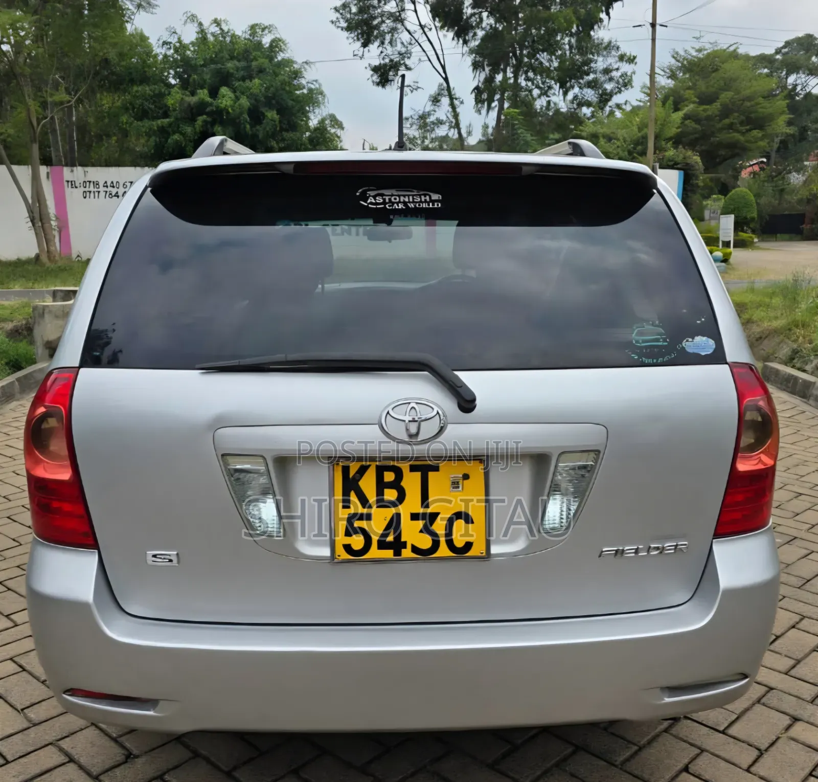 Toyota Corolla Fielder 2006 Silver