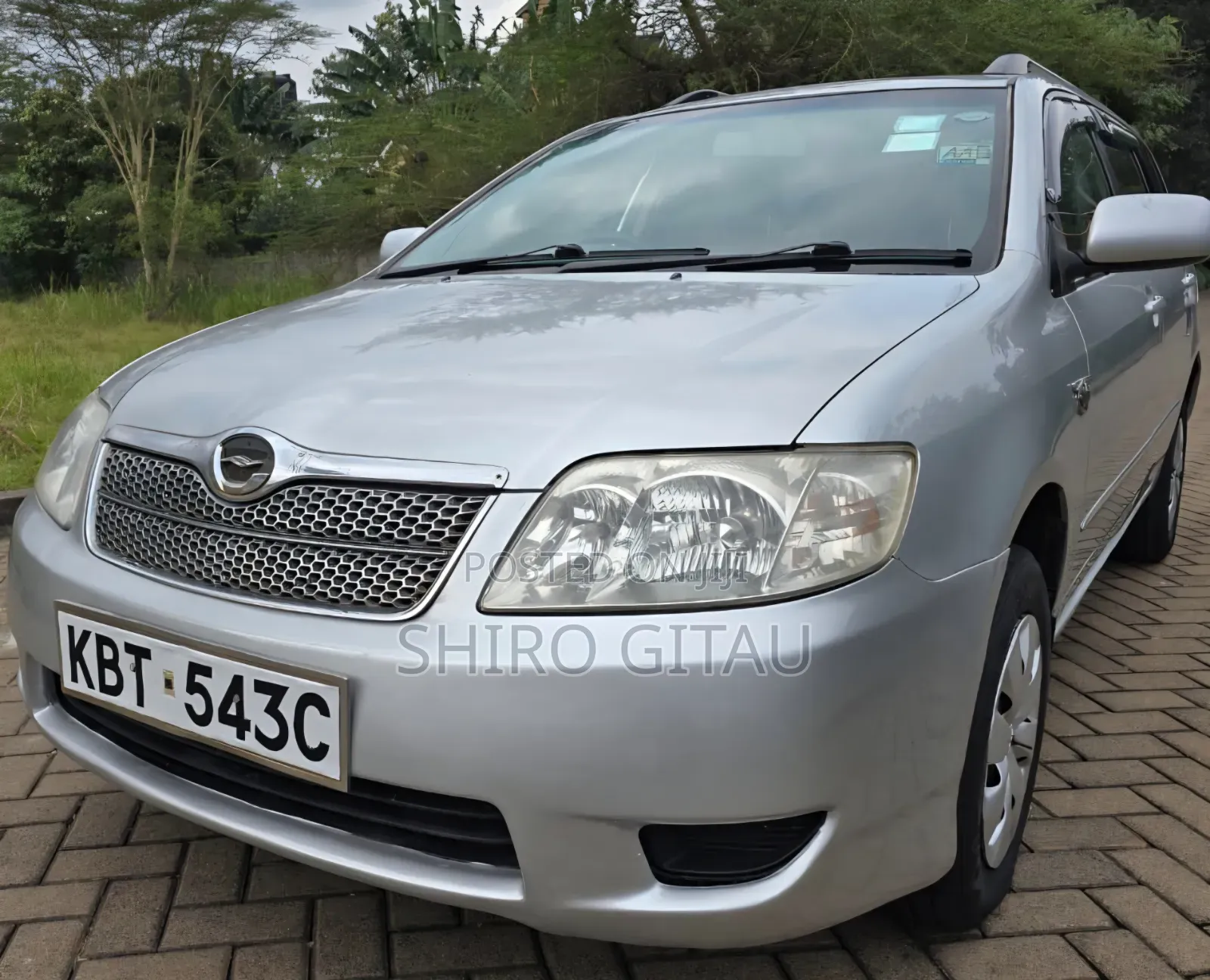 Toyota Corolla Fielder 2006 Silver
