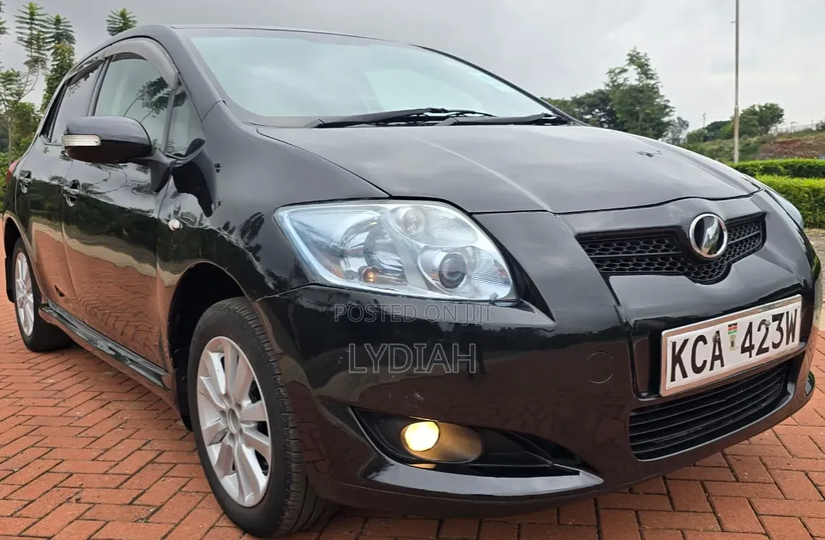 Toyota Auris 2009 Black