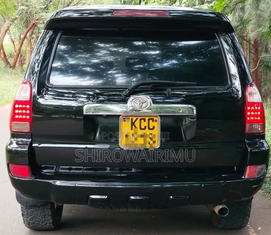Toyota Hilux Surf 2007 Matt Black