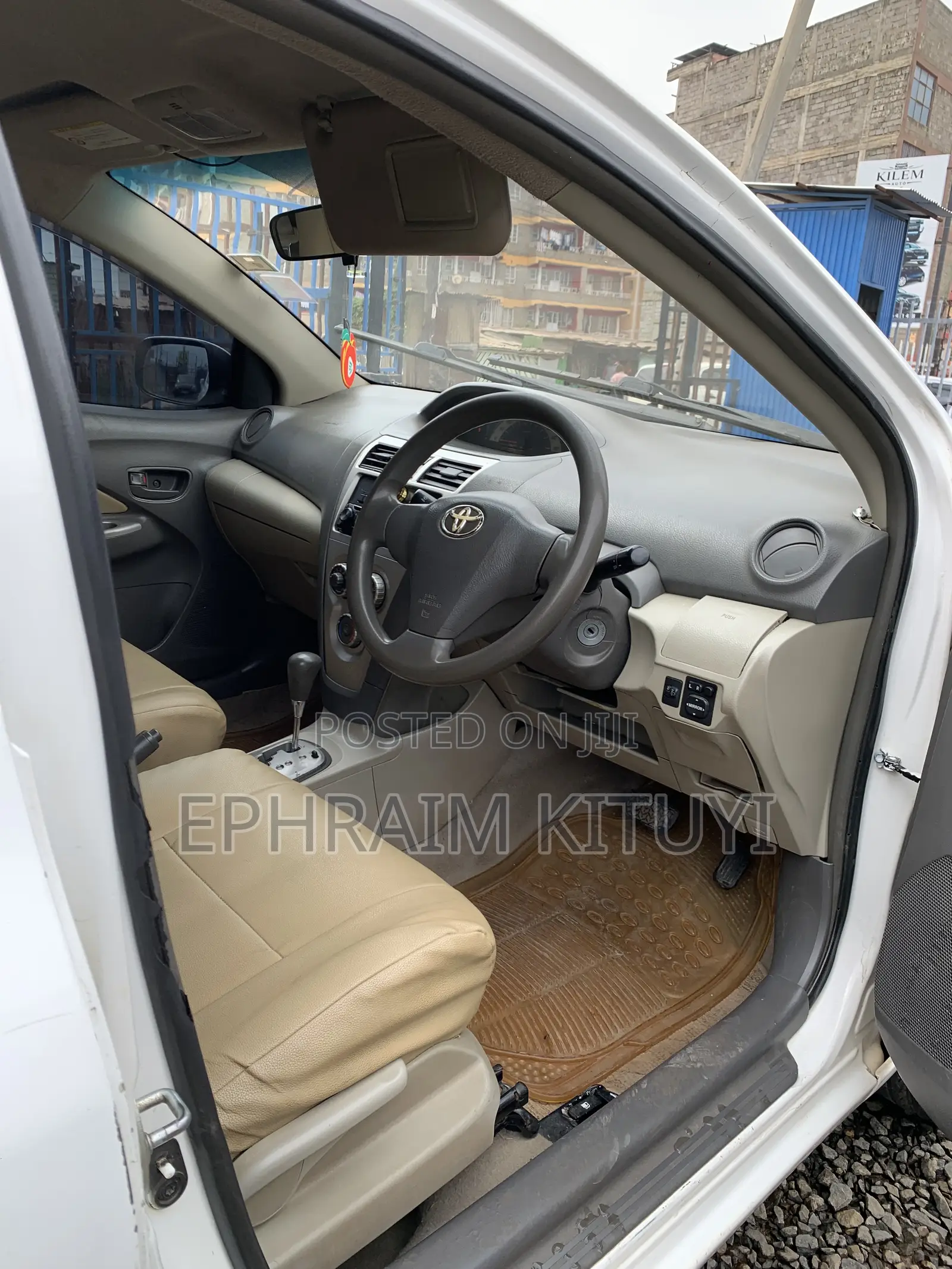 Toyota Belta 2008 White