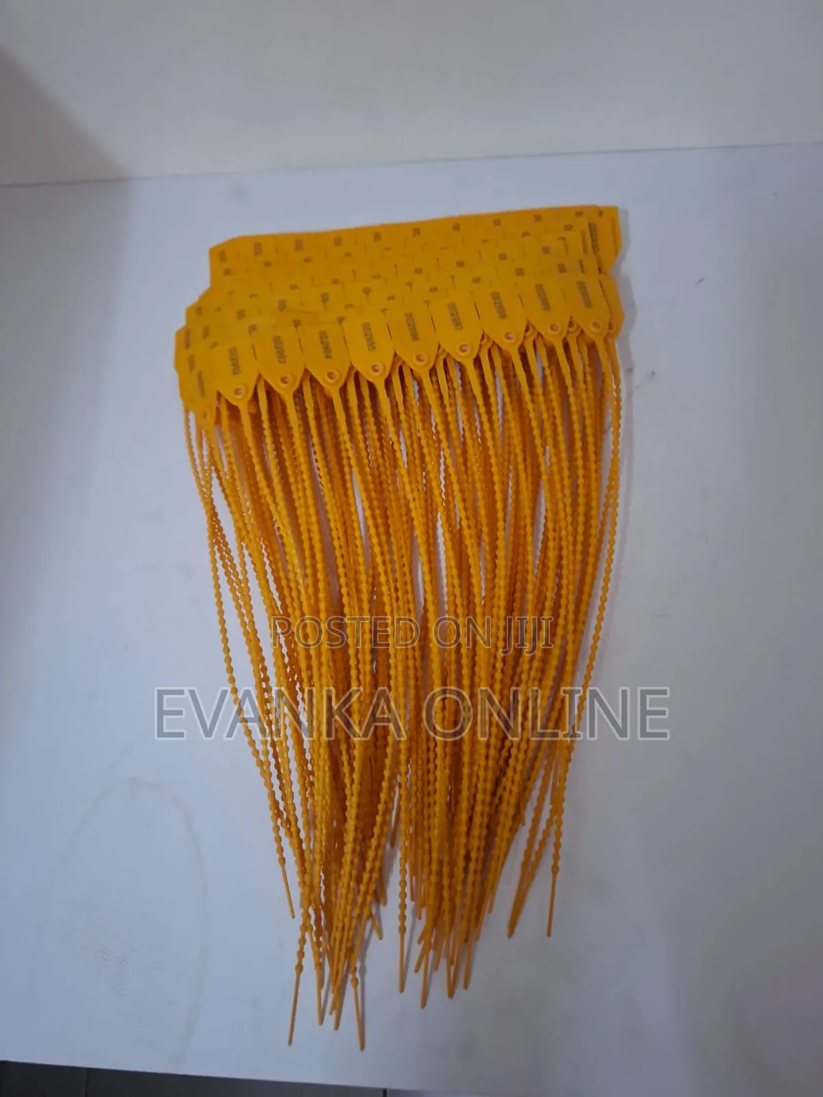 Security Zip Ties Threaded 30cm - Colored and Numbered - 100 PCS