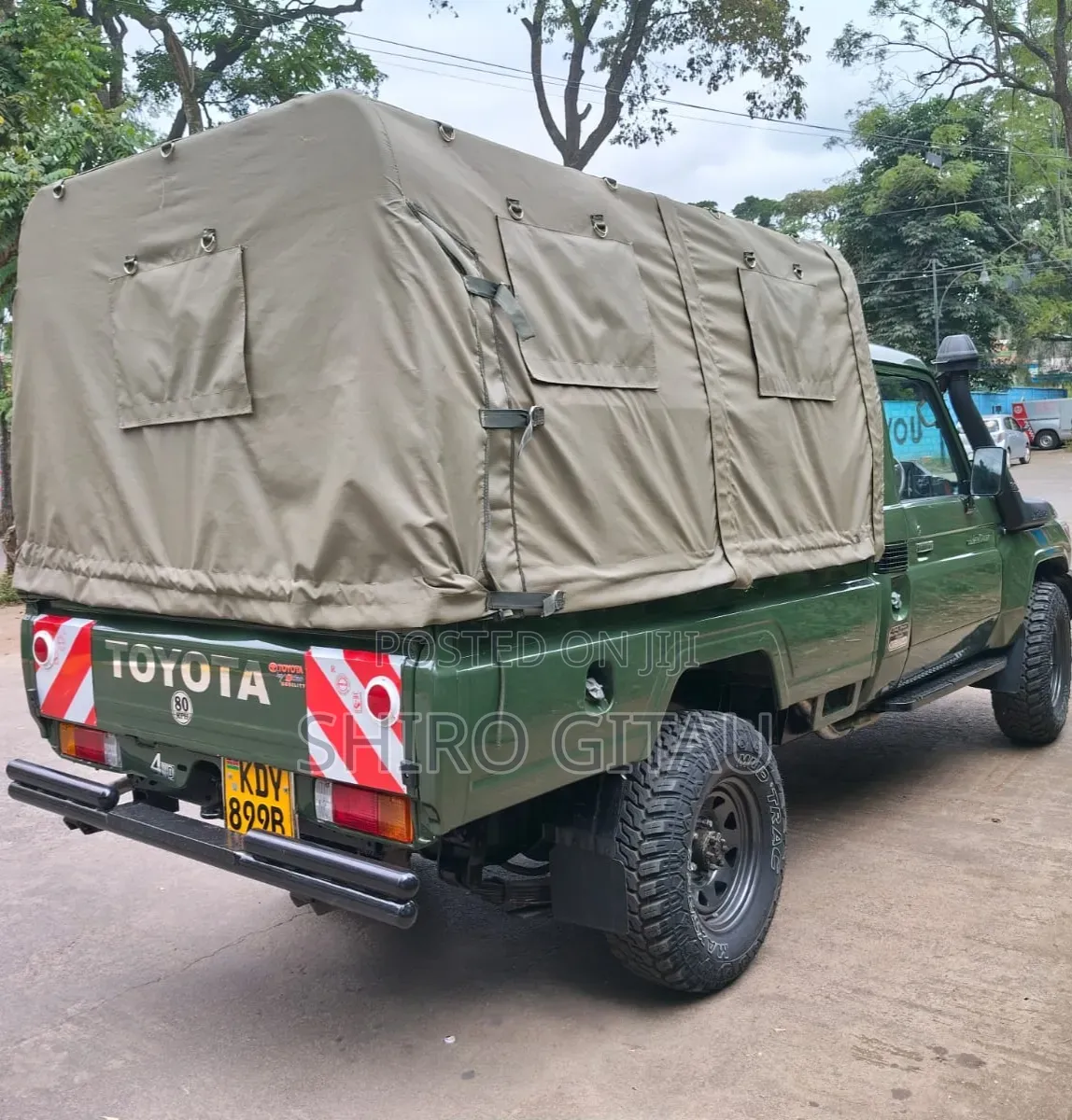 Toyota Land Cruiser 2008 Green
