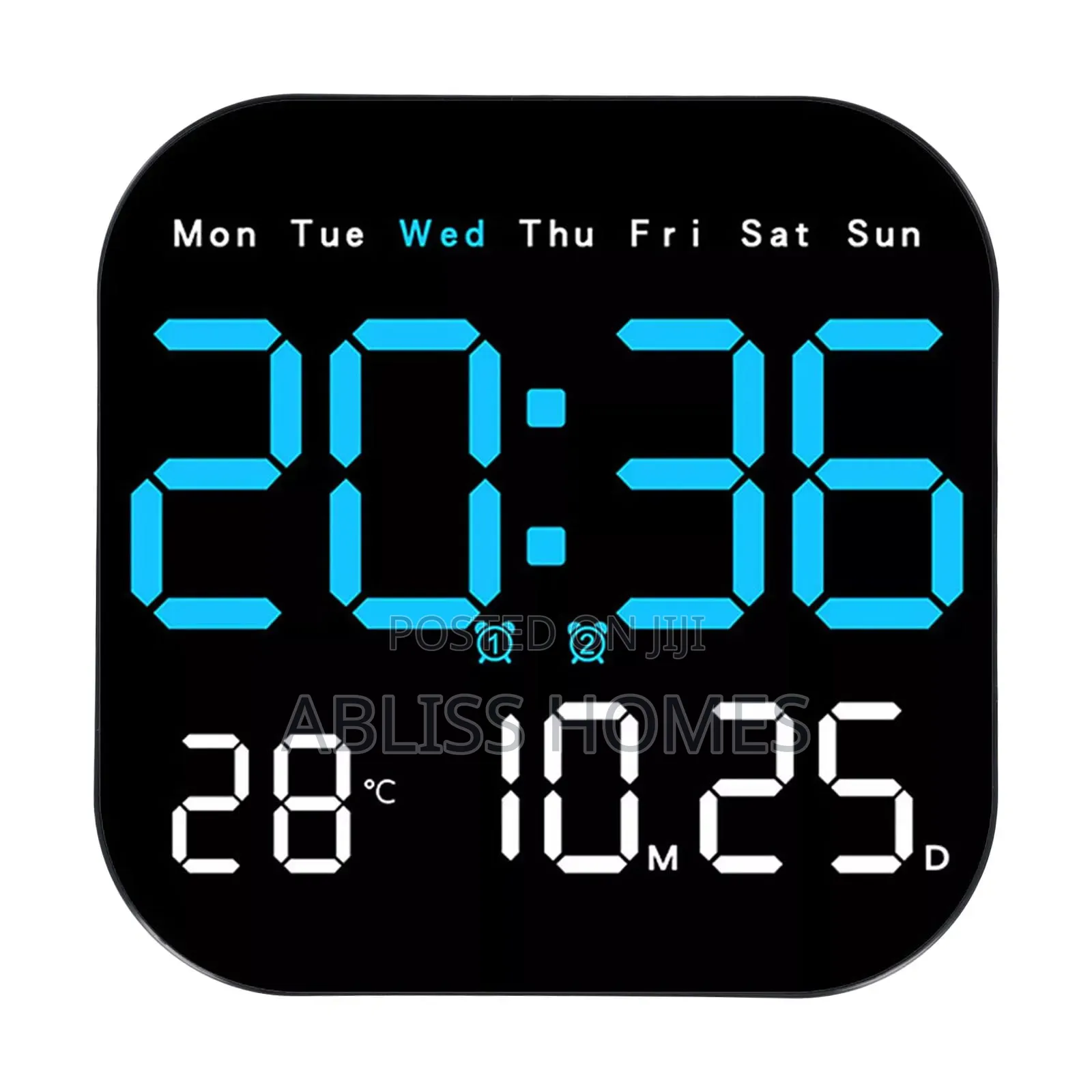 Smart Led Digital Wall Clock