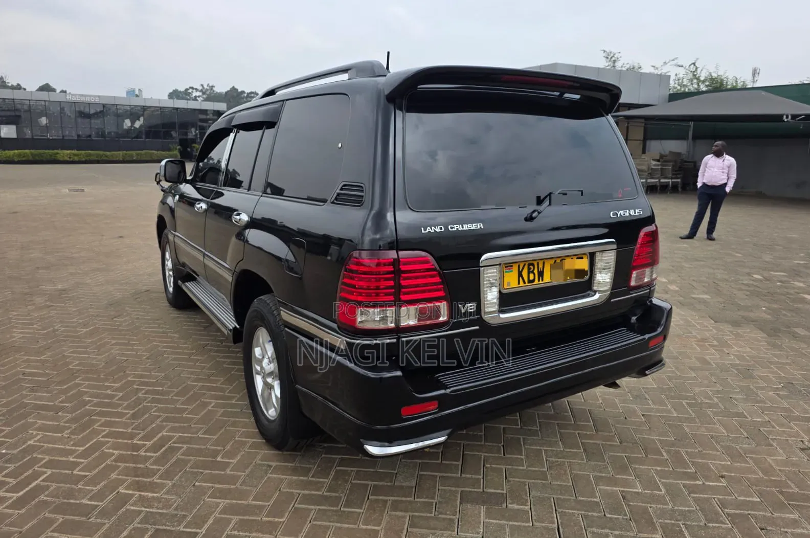 Toyota Land Cruiser Cygnus 4.7 2007 Black