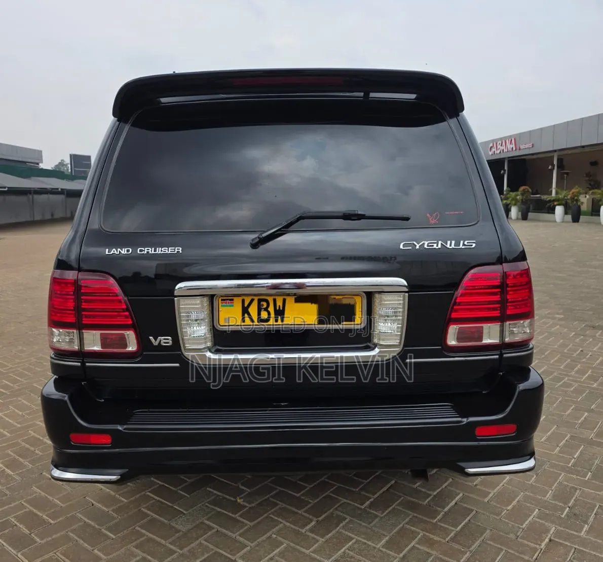 Toyota Land Cruiser Cygnus 4.7 2007 Black