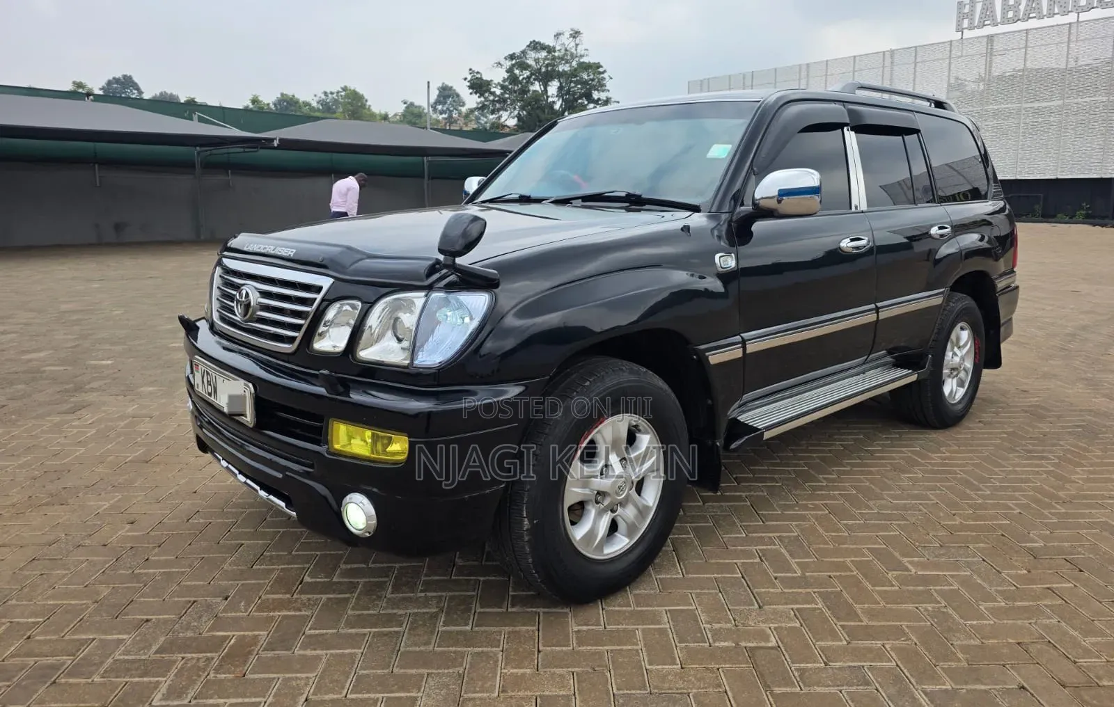 Toyota Land Cruiser Cygnus 4.7 2007 Black
