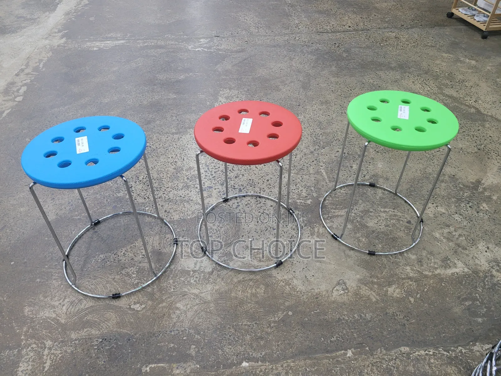 Stackable Salon / Spar Stools