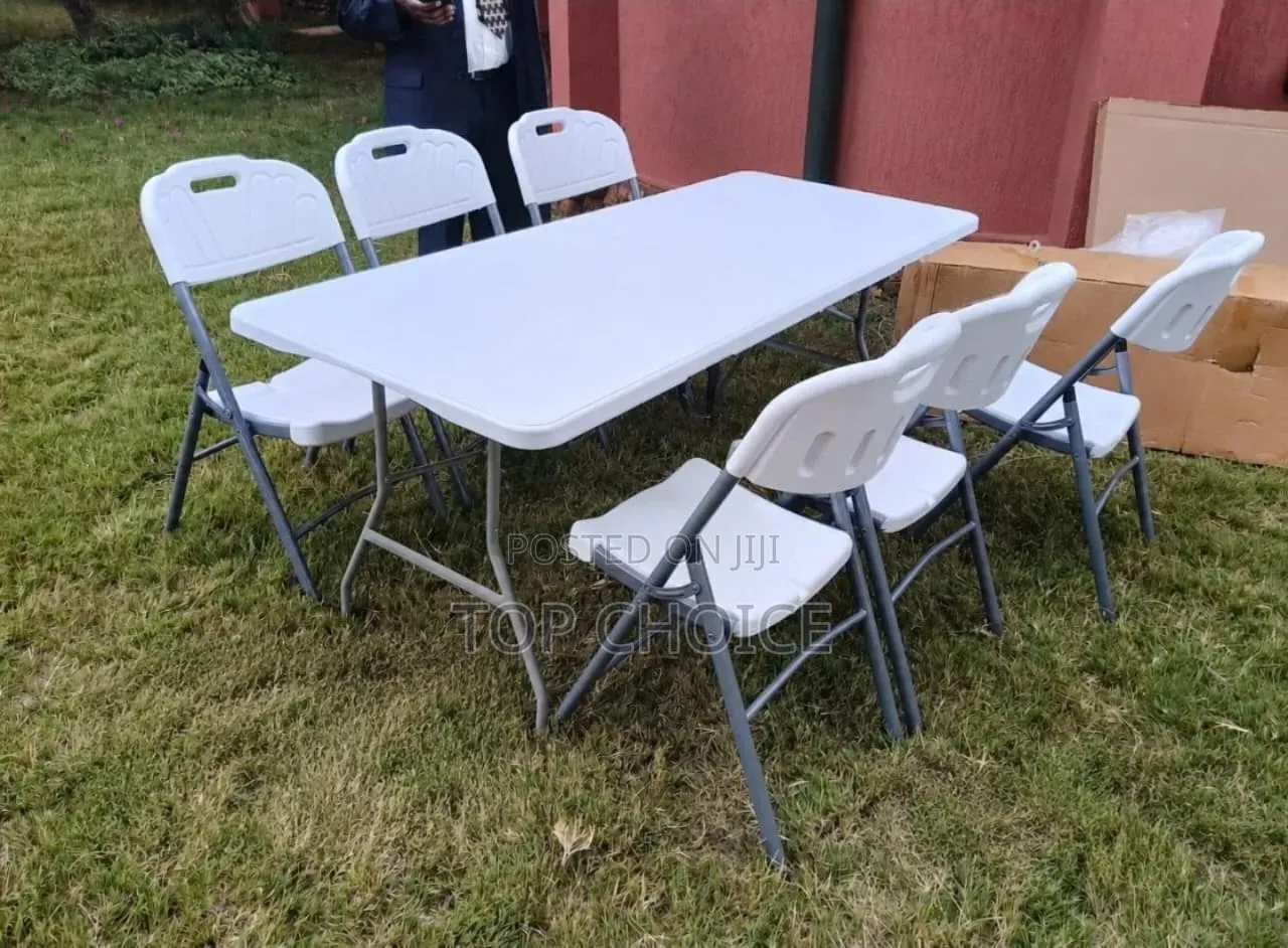 Foldable Table and Chairs Set