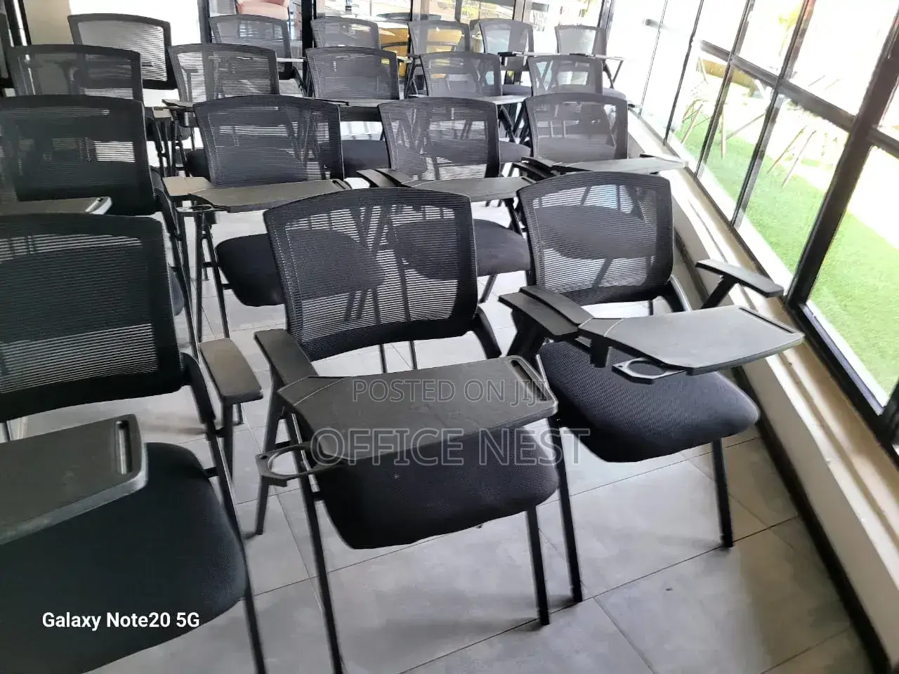 Modern Training Chair With Writing Pad