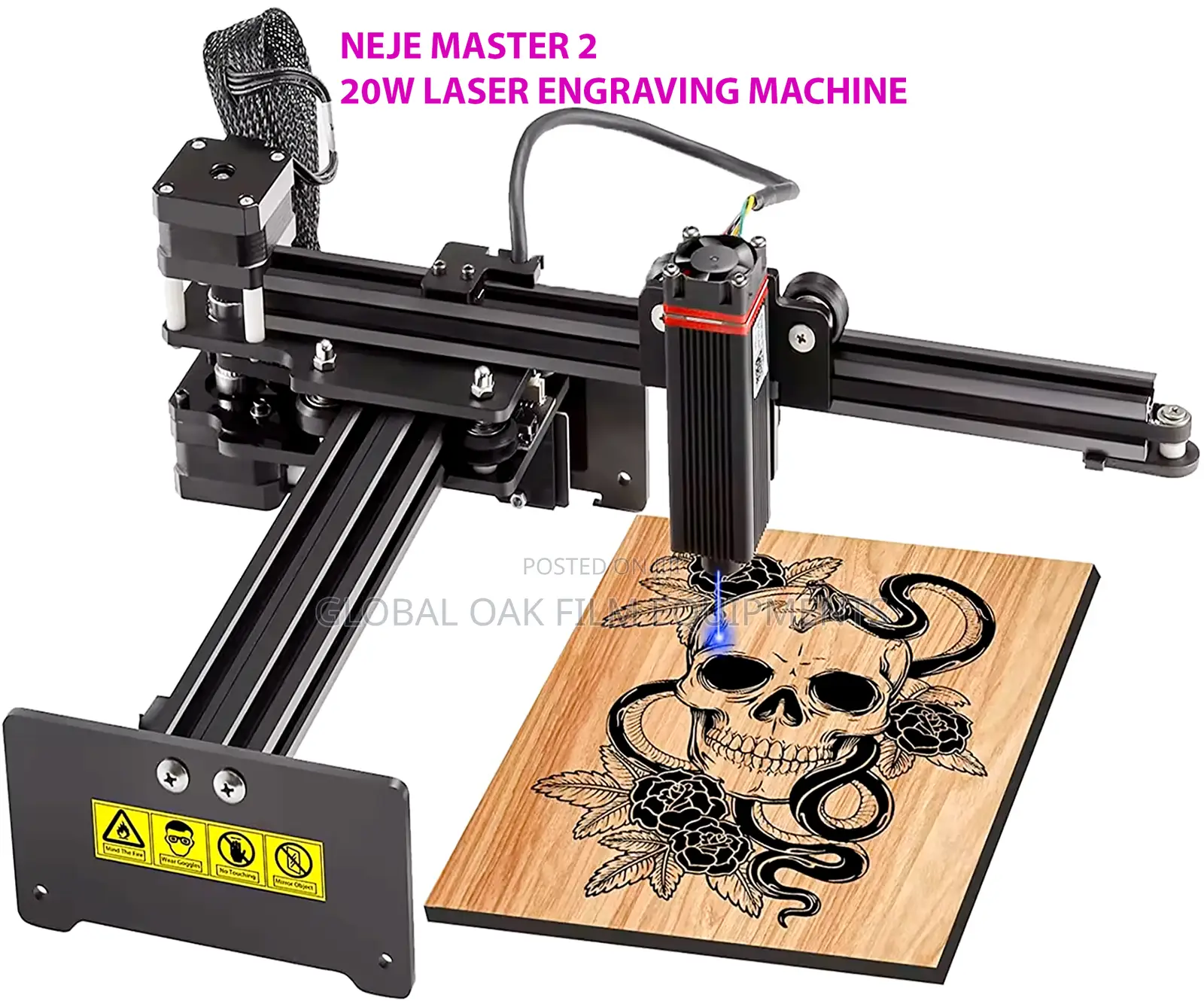 Neje 3 N30820 20w Laser Engraver Cutter Brand New Branding Machine