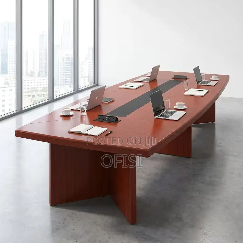 Boardroom Table; 14 - 16 Seater Mahogany Executive Boardroom Table