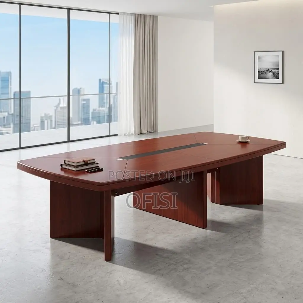 Boardroom Table; 14 - 16 Seater Mahogany Executive Boardroom Table